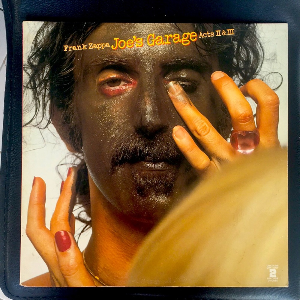 RARE 1979 FRANK ZAPPA "Joe's Garage Acts II & III" 2xLP Original Vinyl